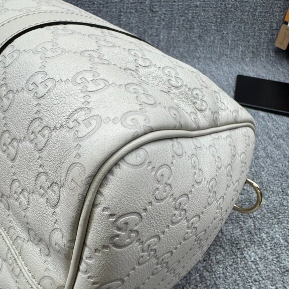 Gucci Boston Leather Hand Bag 480-081825 - Picture 9 of 15